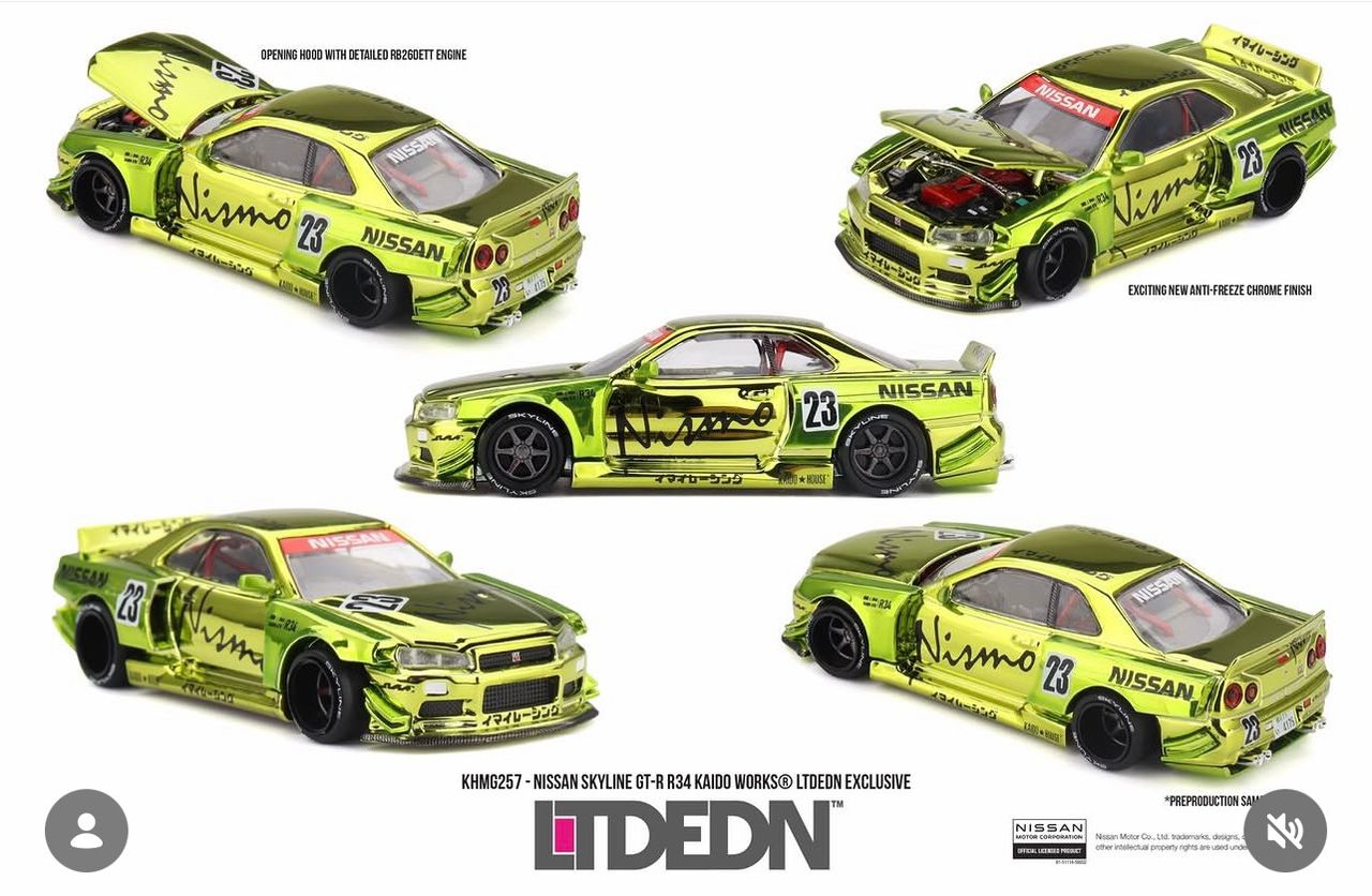 Hobby China Expo 2026 (HEC 2026) dinner set of 5 cars - Mini GT 