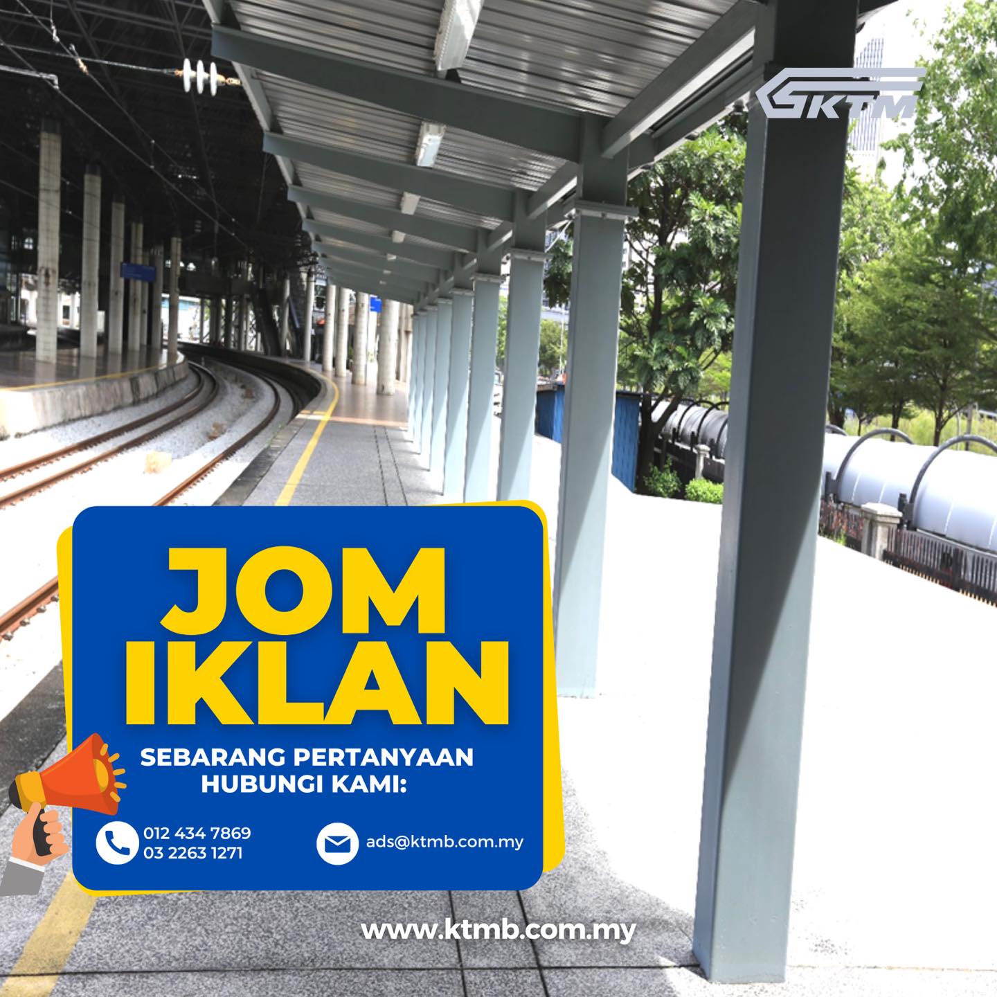 KTM Berhad - KTMB Ads menawarkan pelbagai bentuk ruang iklan untuk anda ...