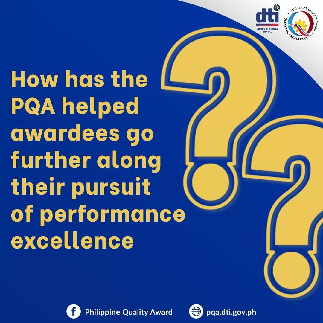 This week, we... - Philippine Quality Award (PQA) Program | Facebook