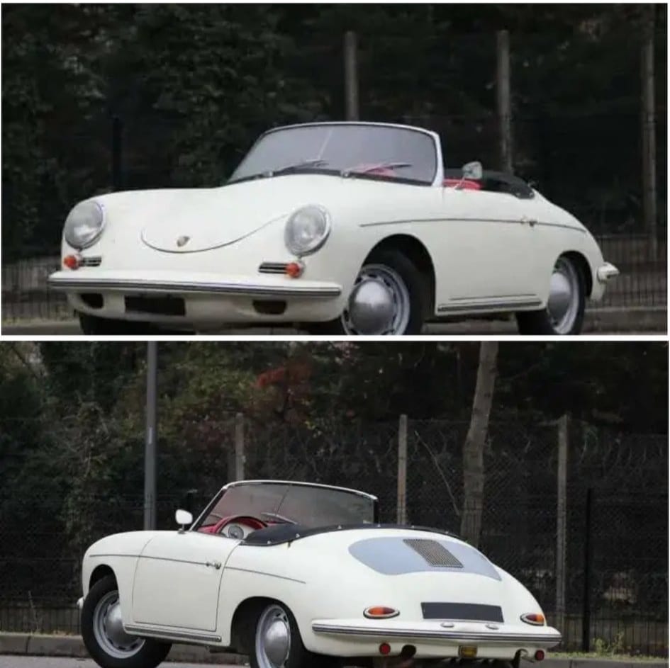 This 1960 Porsche 356 B 1600 Super 90 Roadster by Drauz