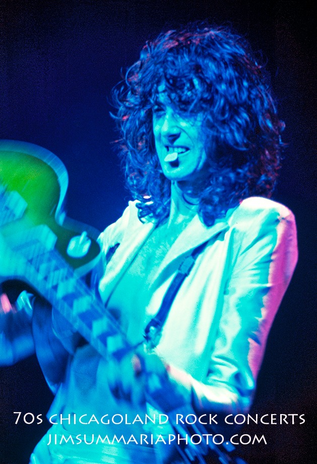Led Zeppelin at Chicago, IL Stadium 1977
