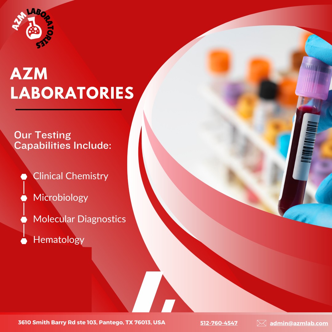 🔬 Explore Our Comprehensive Testing... - AZM Laboratories