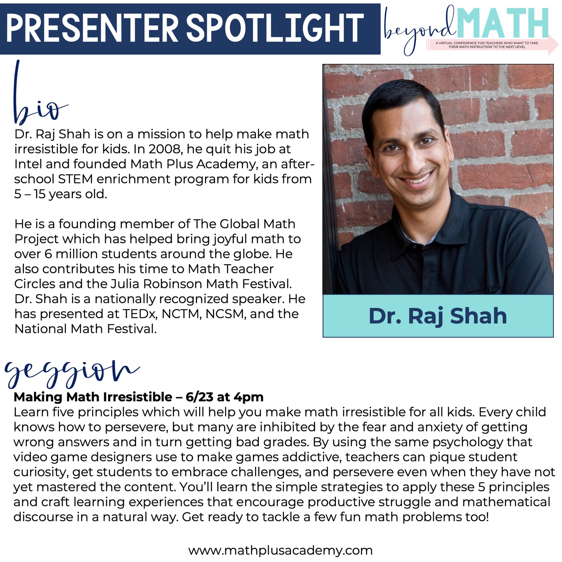 A new speaker has joined the Beyond... - Beyond The Worksheet | Facebook