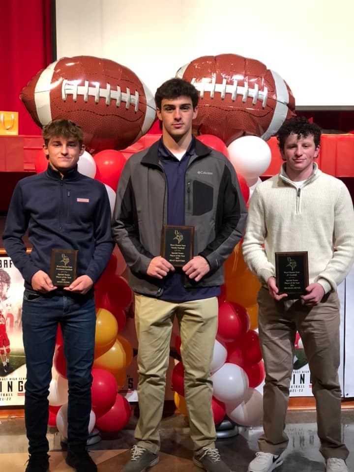Congratulations to... - West Chester East Vikings Football