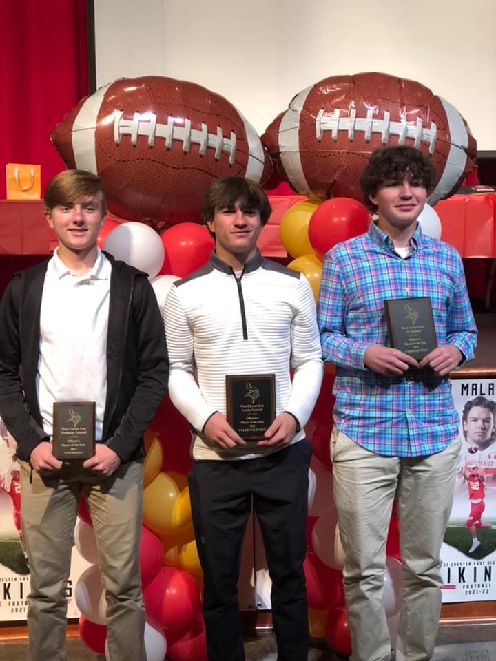 Congratulations to... - West Chester East Vikings Football