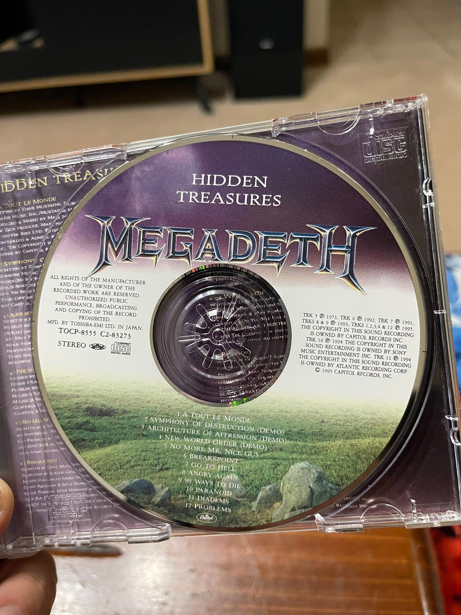 Megadeth 2026 rsd 