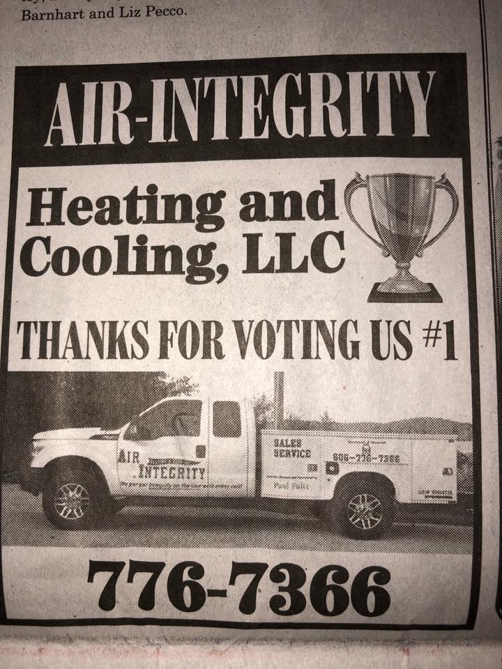 Air Integrity Heating & Cooling LLC | Morehead KY