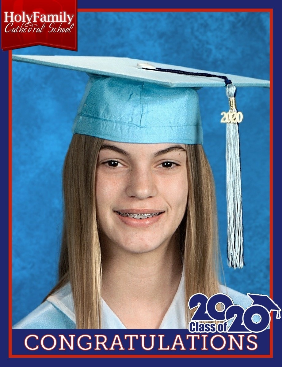 🎓 Congratulations Cate!... - Holy Family Catholic School