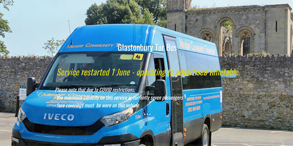 The Tor Bus service has restarted and... - GlastonburyOnline
