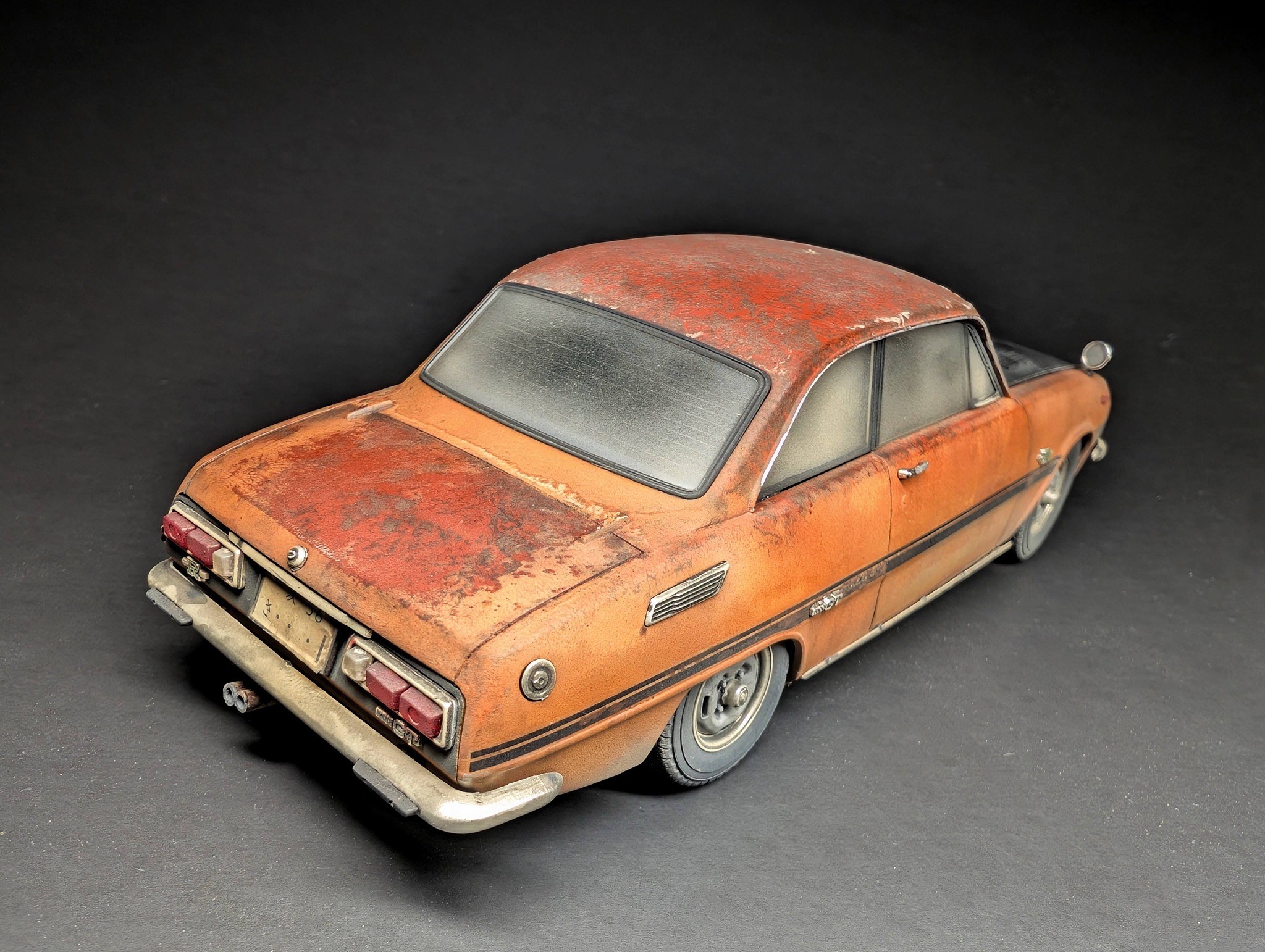 Finished the Hasegawa 1969 Isuzu Bellett 1600GTR.