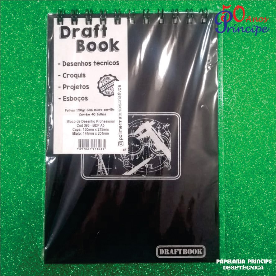 Draft Book Ótimo para... - Papelaria Principe - Desetécnica
