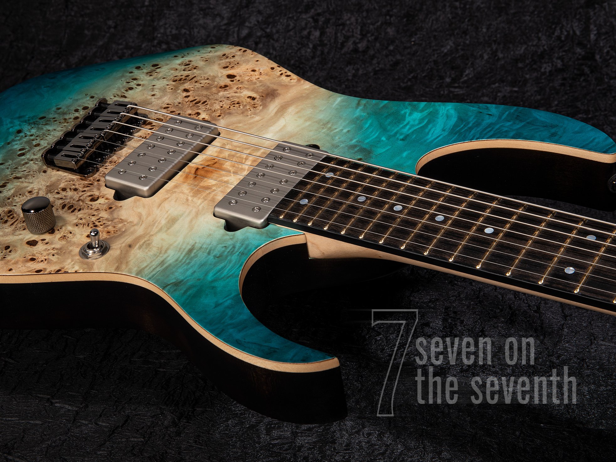 The RG1127PBFX is the newest 7-string to join the RG Premium line