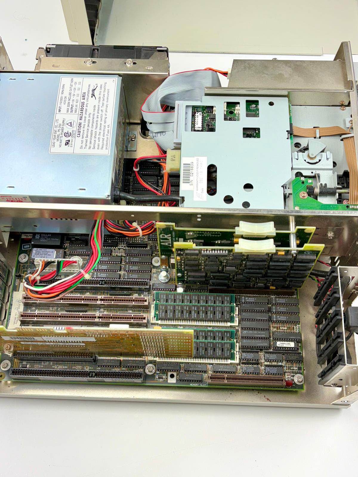 Vtg 1990 Desktop PC ALR 110 VEISA 386/33 640K Extended Ram w/ HDD Retro ...