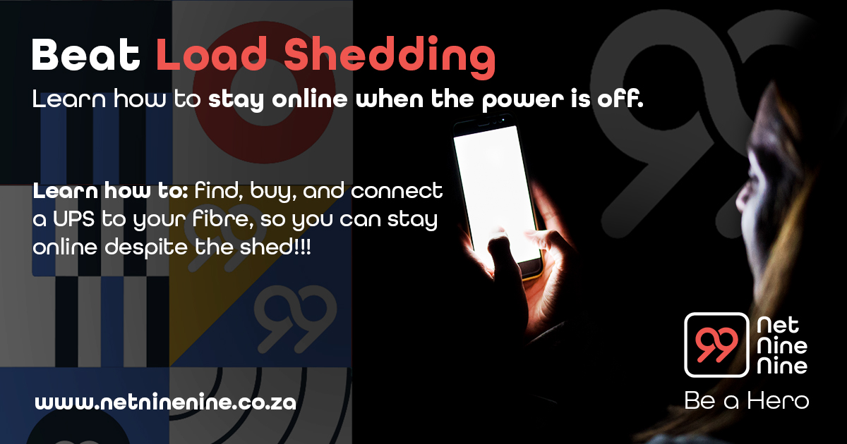 Net Nine Nine - With the return of loadshedding, all you...