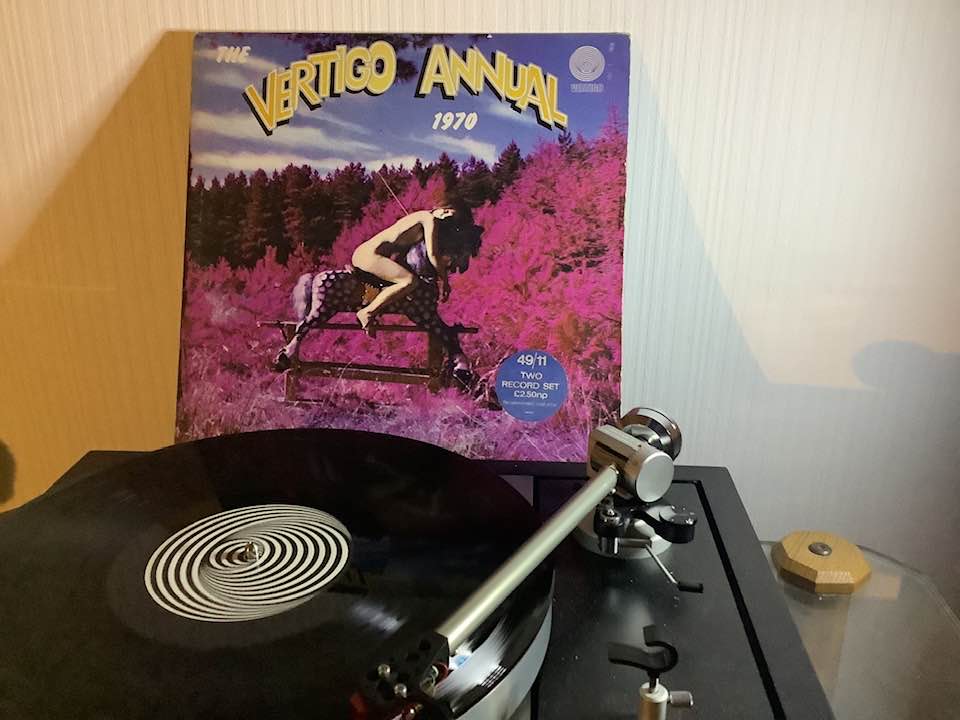 First vertigo album release in 1969