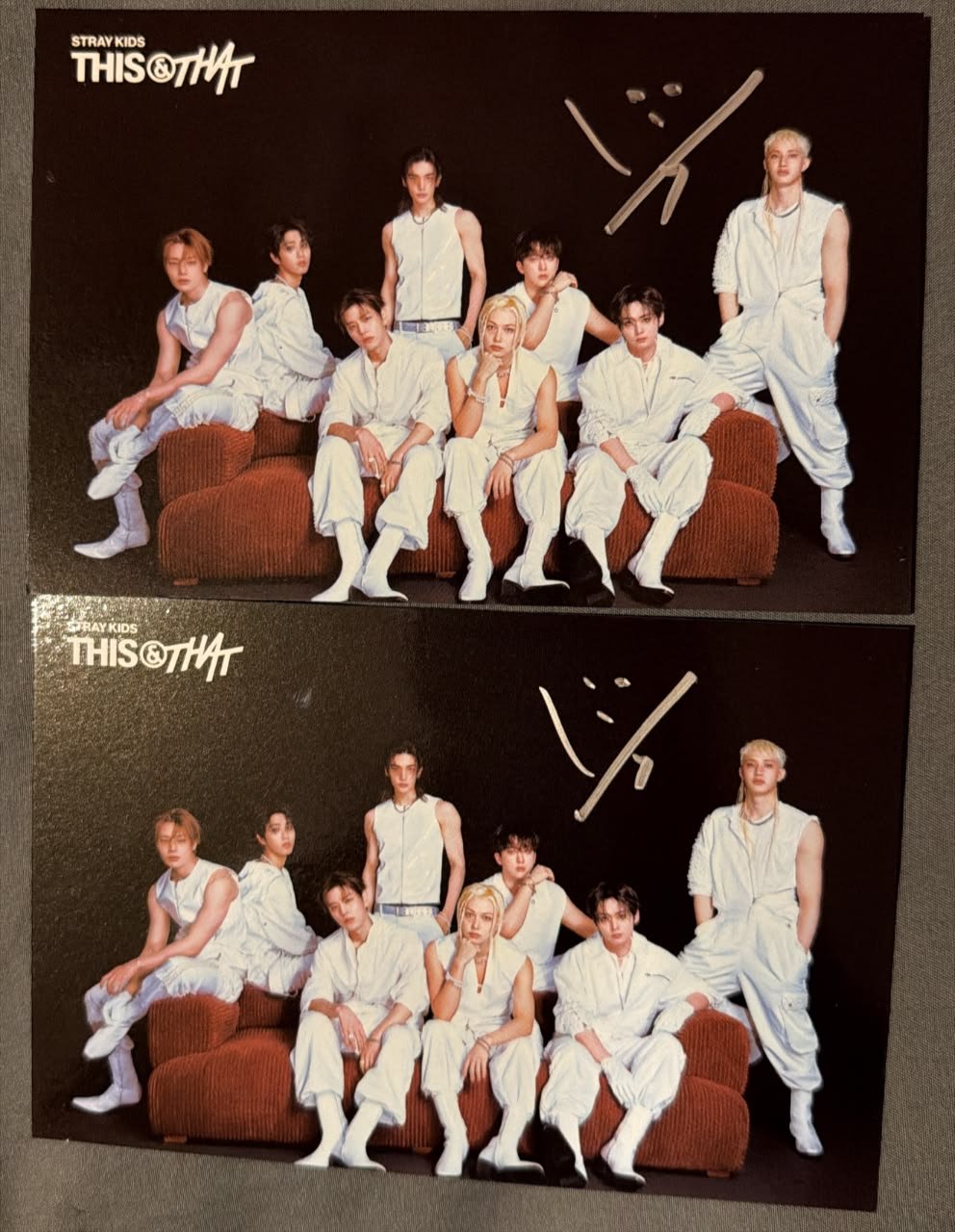 Stray Kids signed album trade for I.N, Felix or Changbin