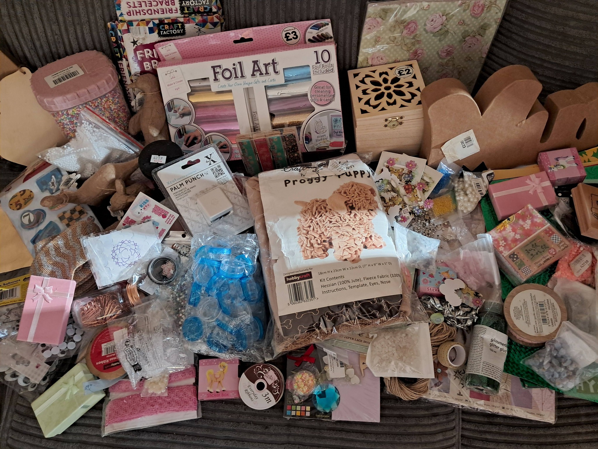 TONS of brand new craft stuff BRAND new playdough available for 