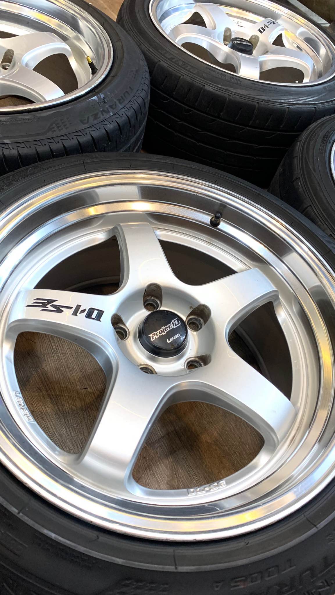 Velg Ring 18 ORIGINAL LENSO Project D1-SE Camry, Innova, Accord ...