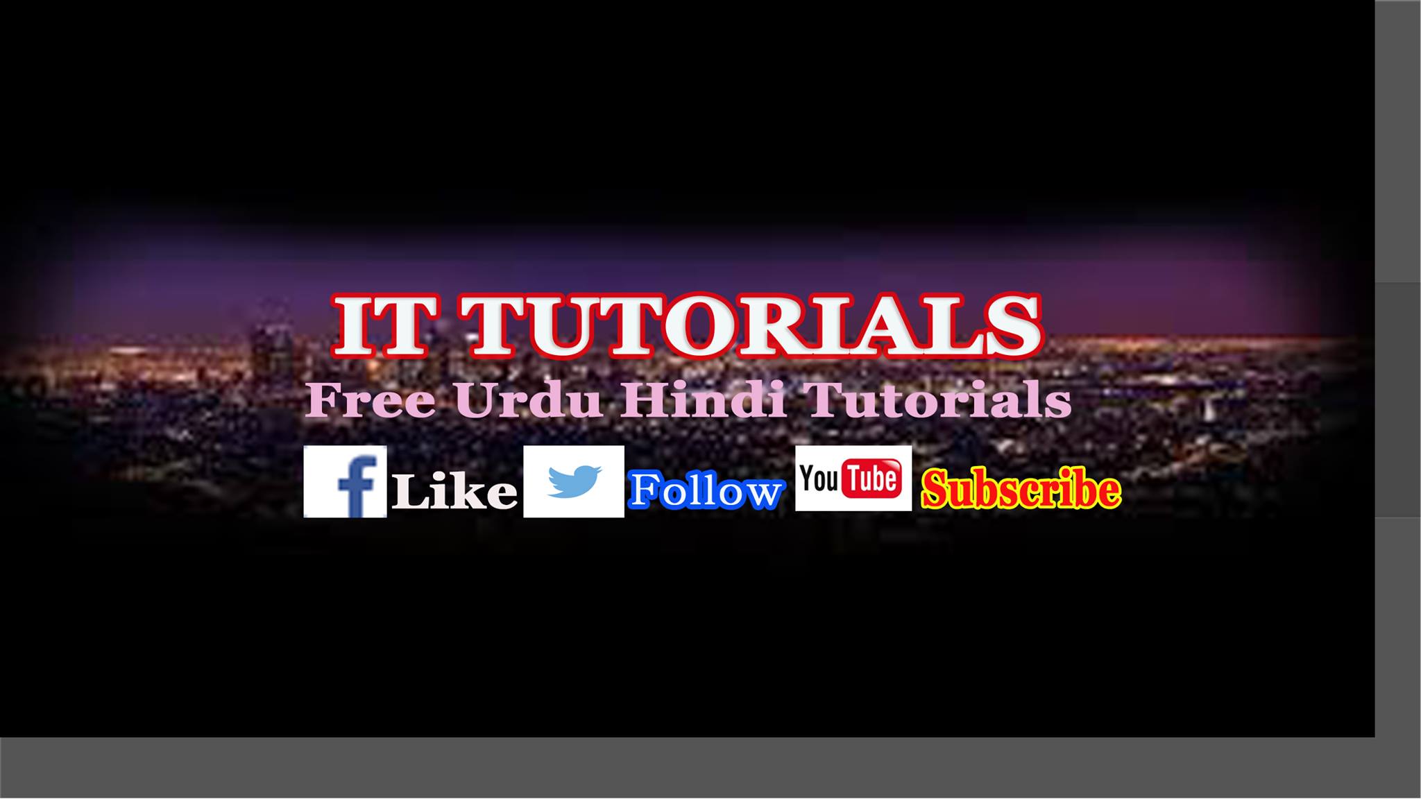It tutorials