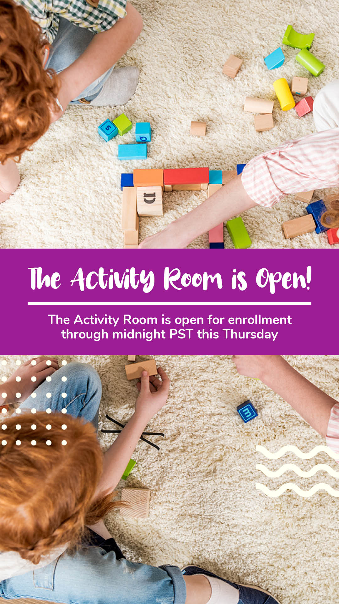 The Activity Room is for you if you: Are excited to do hands-on ...
