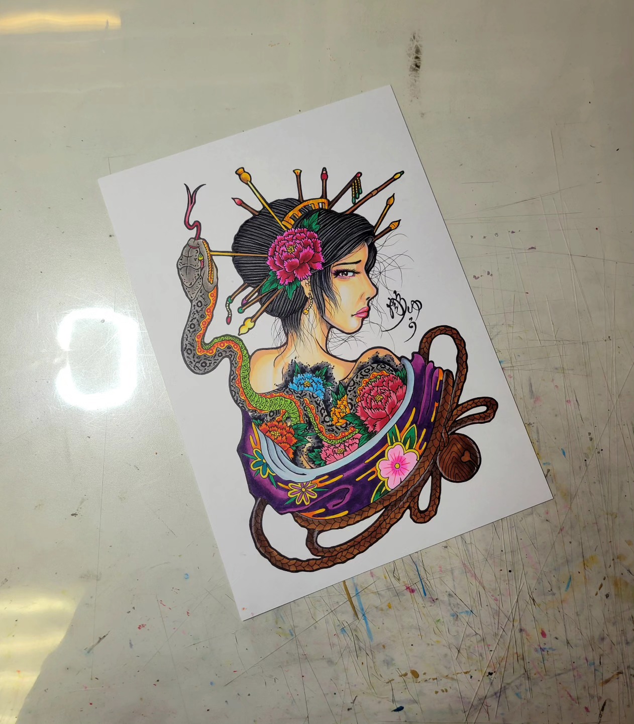 ARTWORK????#2026年 #tattoo #タトゥー #上里町 #本庄市