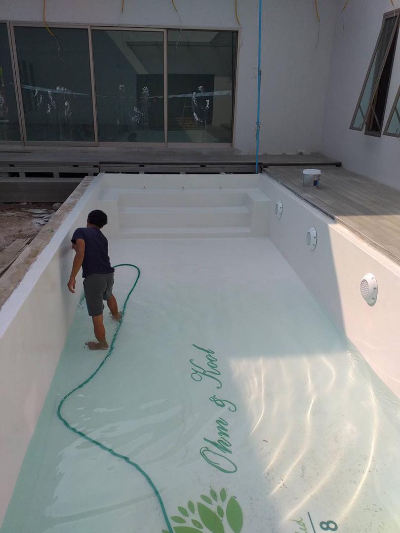 เริ่มทำความส... - สระว่ายน้ำสำเร็จรูป-Knock Down Swimming Pool | Facebook