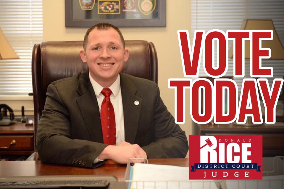 Donald Rice for District Court Judge
