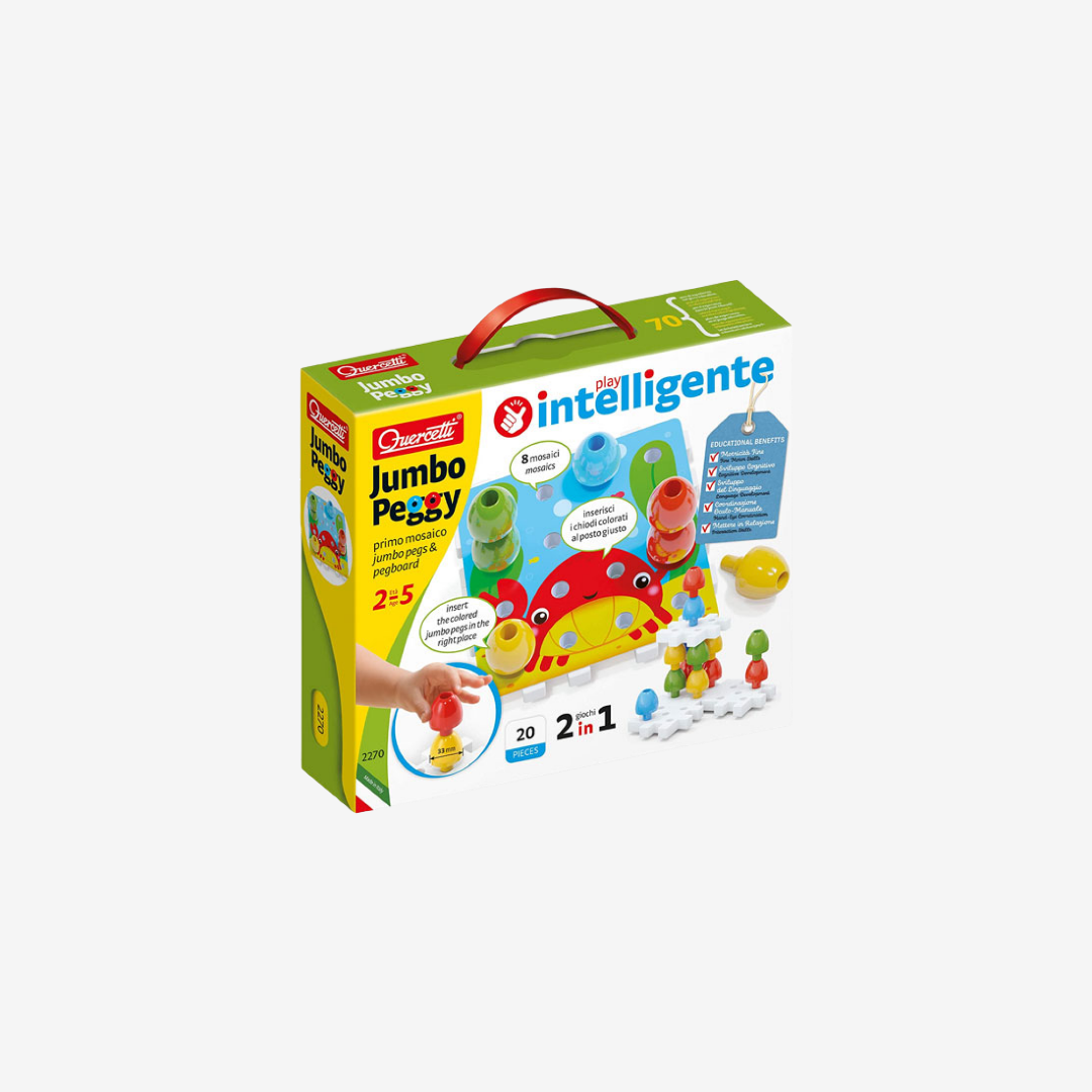 Jumbo Peggy 20 piezas 🔴🔵🟢🟡 .... - Infanity Shopping For Kids | Facebook