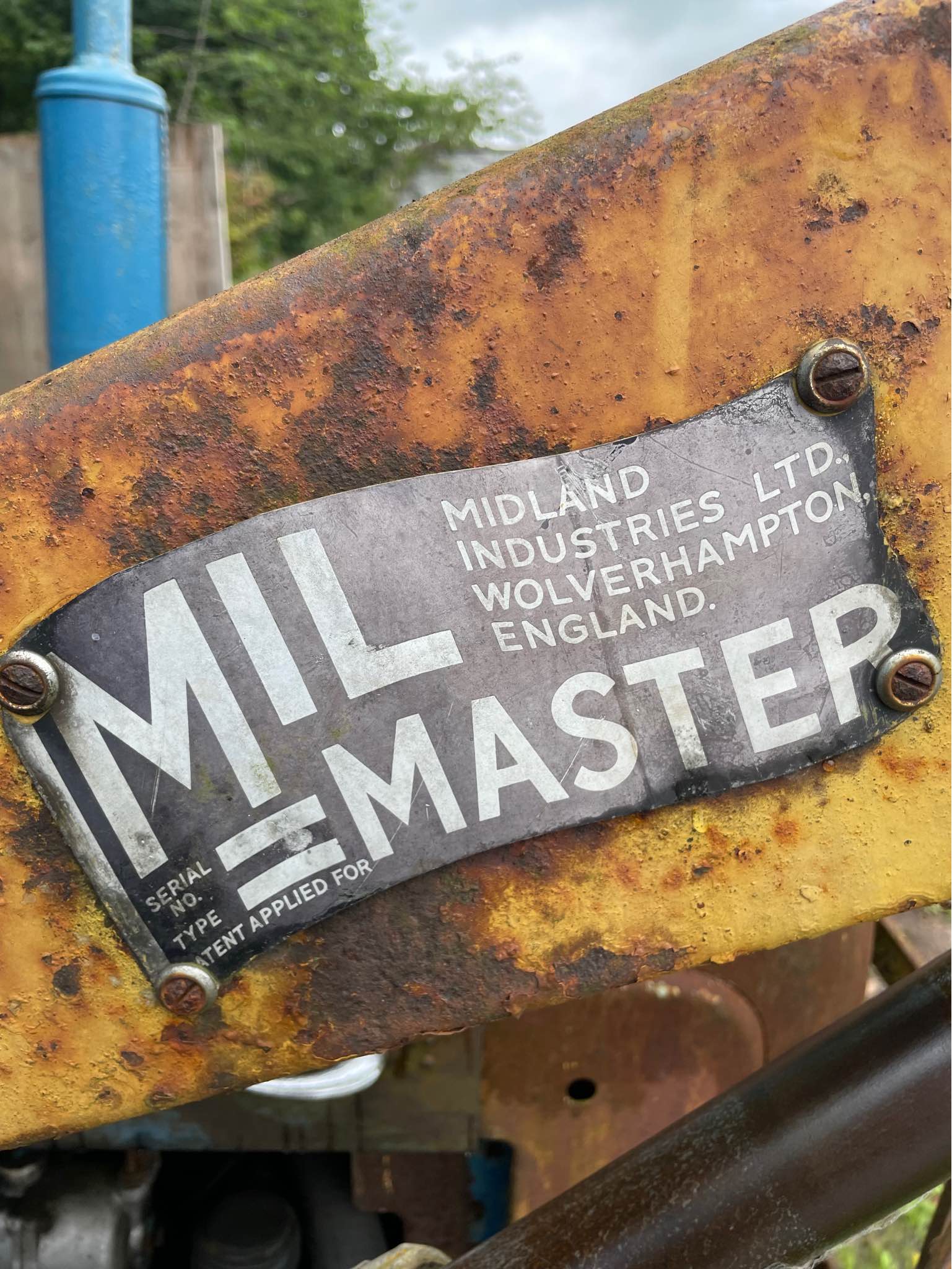 1956 Milmaster front loader Fordson major