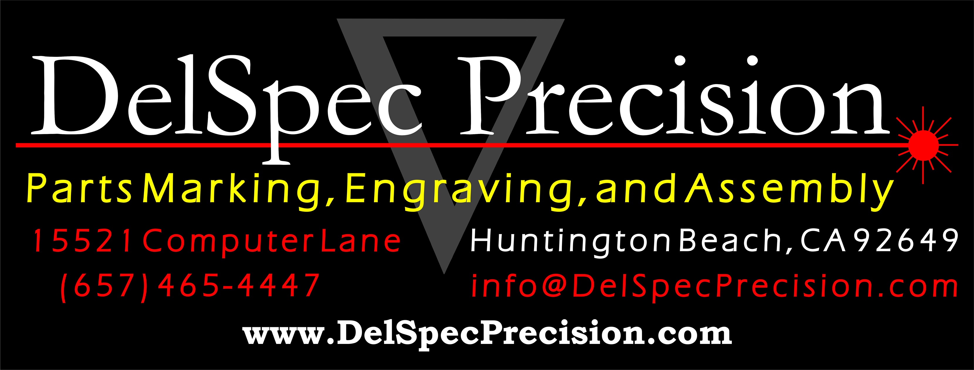 DelSpec Precision Laser Engraving