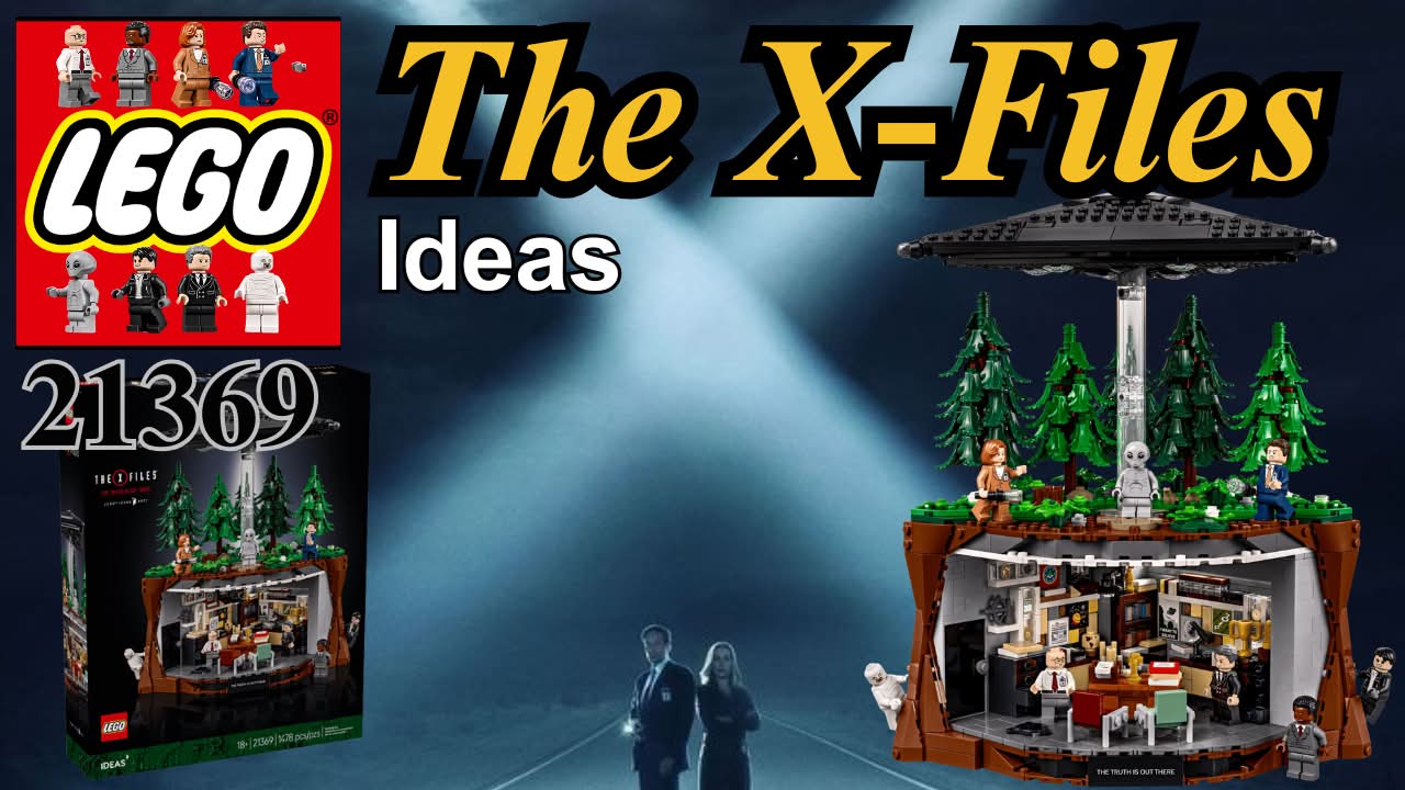 👽 LEGO X-Files set officially revealed! The bricks are out there