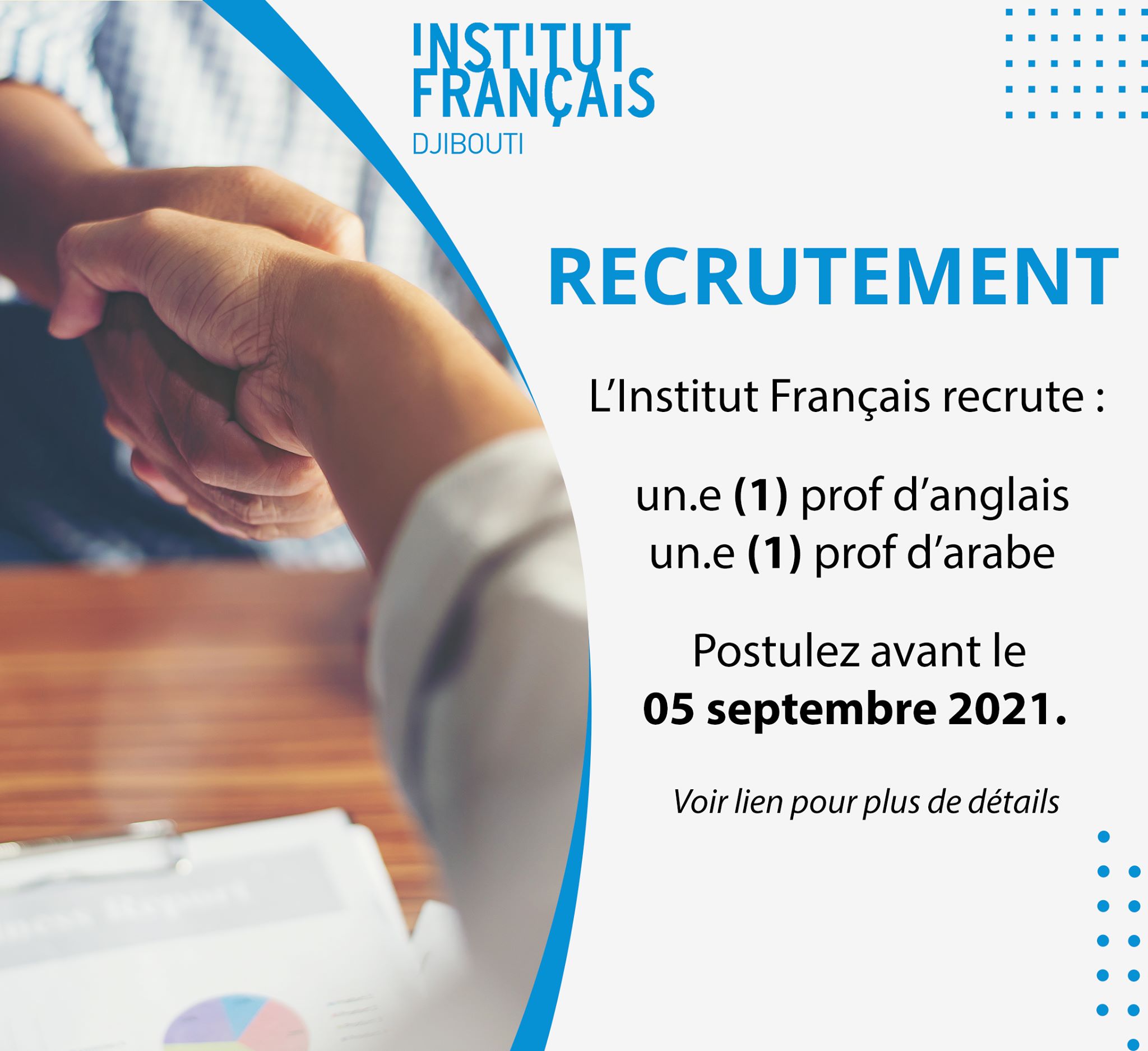 Recrutement Prof Anglais