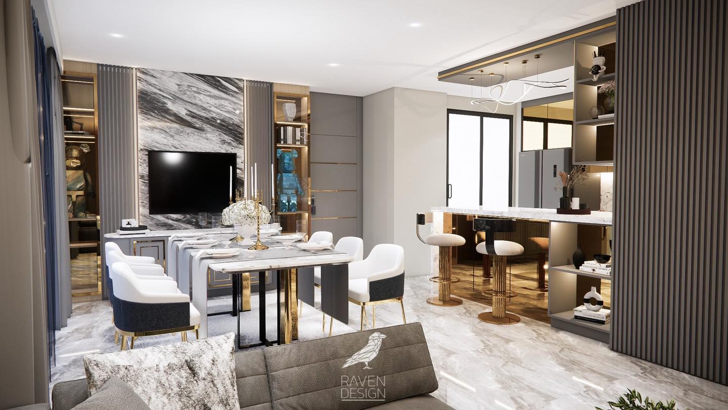 Raven Interior Design ออกแบบ ต่อเติม ตกแต่งภายใน ชลบุรี | Chon Buri