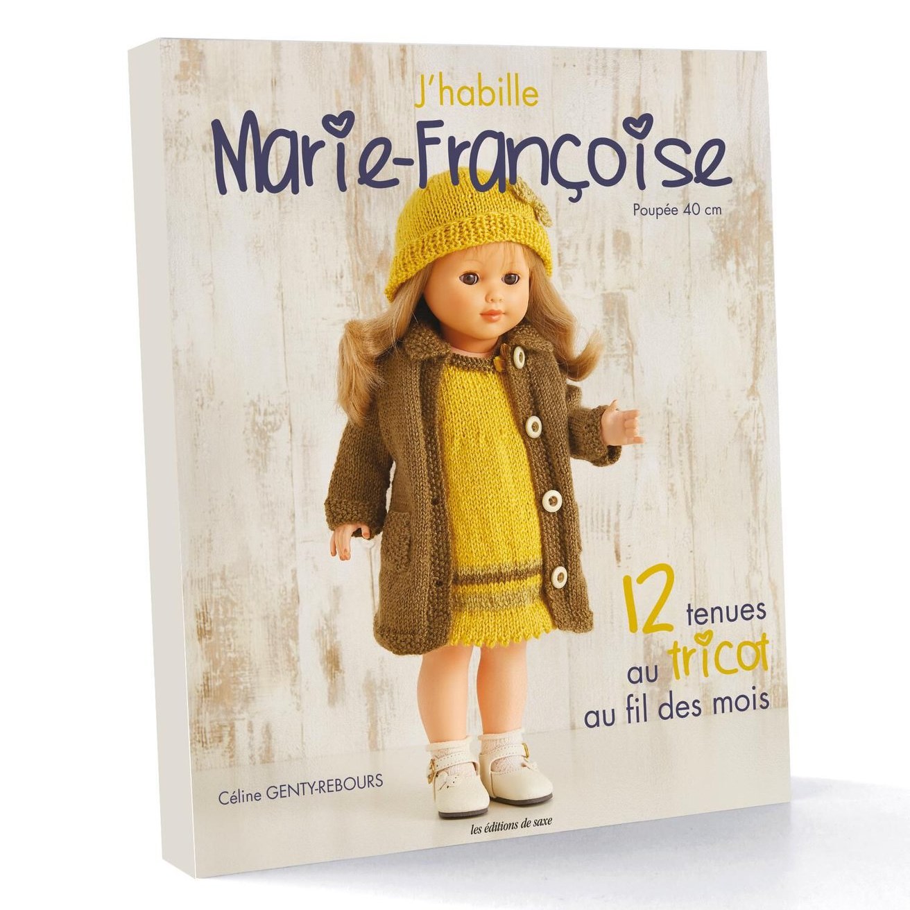 Gilet Fait Main Pour Poupée 40 Cm | Vêtement Pour Marie Françoise | Modes Et Travaux | Neuf