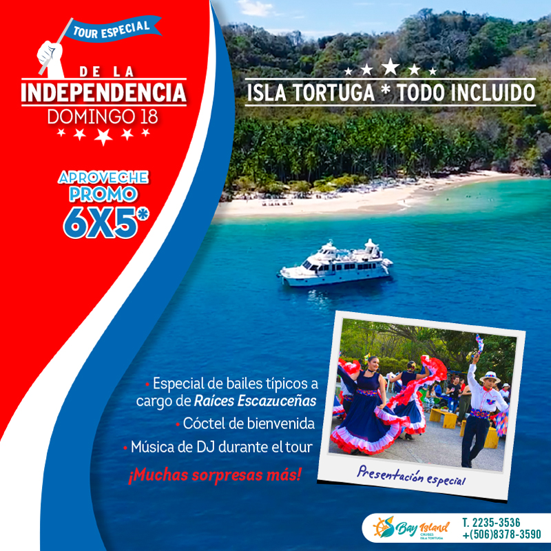 🇨🇷 Tour Especial de la... - Isla Tortuga con BAY | Facebook
