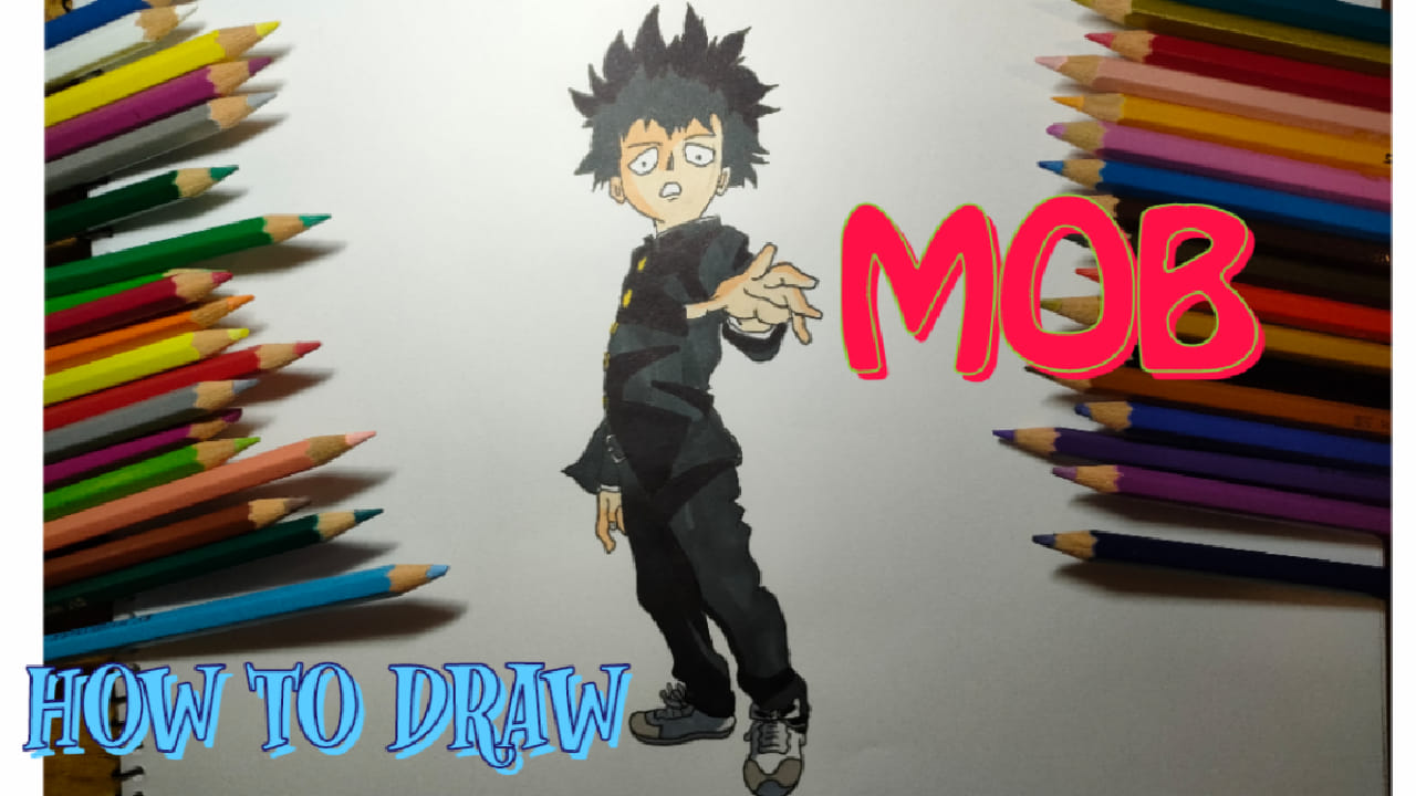 Draw with Hazel - How to draw Mob Psycho 100! https://youtu.be ...