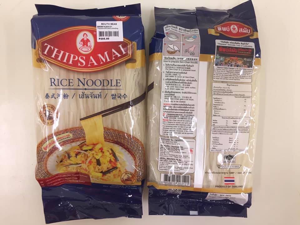 South - Thipsamai RICE NOODLE Known as Sen-Chan Named After the ...