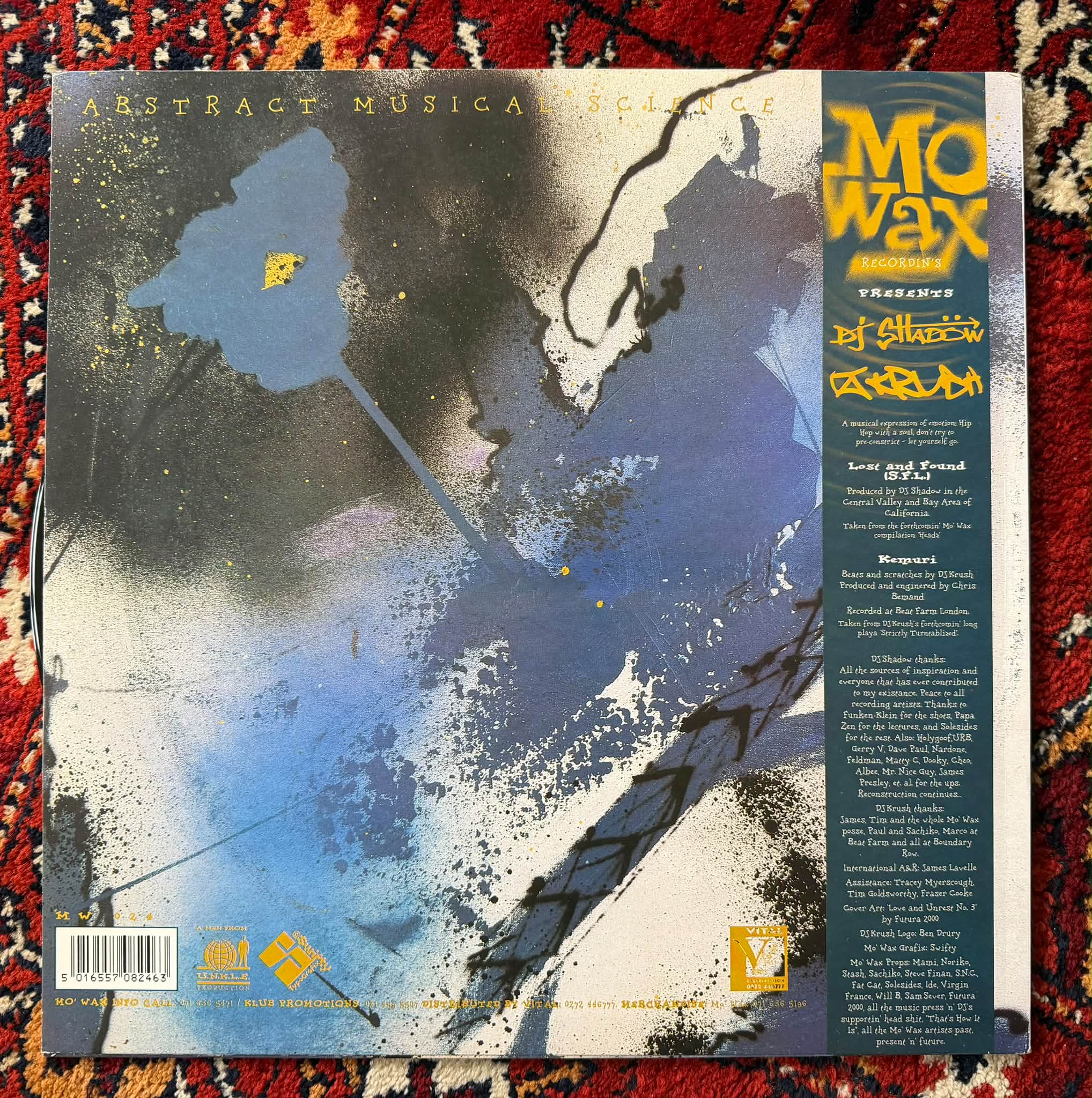 Mo Wax and Futura 2000's art