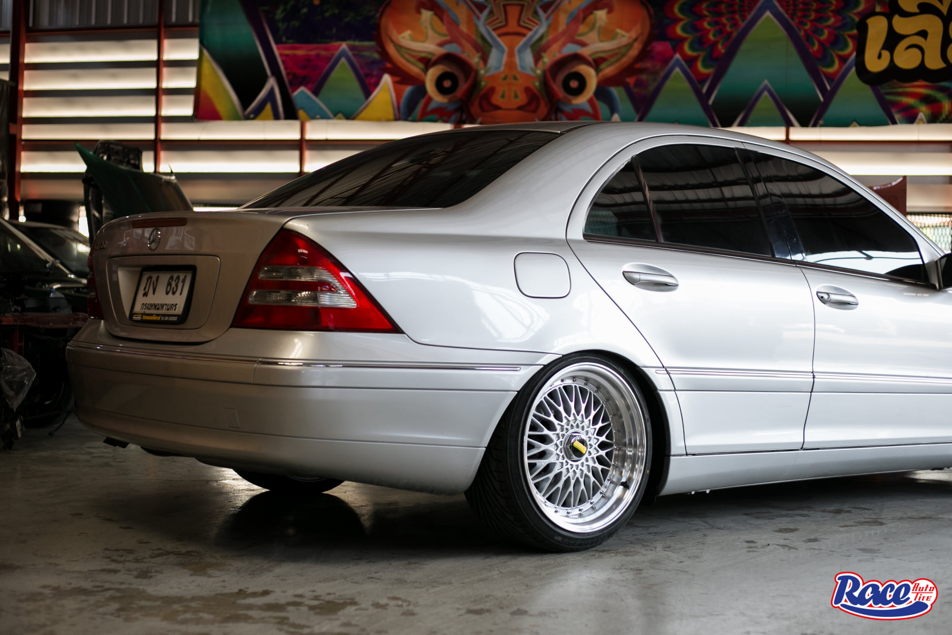 Race - Benz W203 • #โหลดเตี้ย • #สูตรRaceAutoTire • นุ่ม หนึบ ...