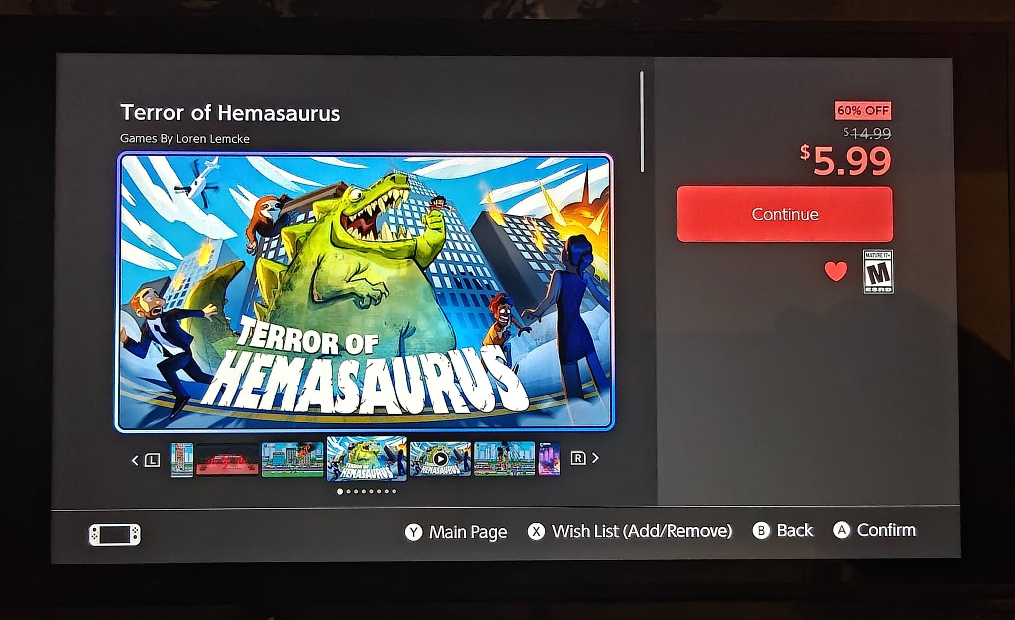 Has anyone played this? It kind of looks like a Rampage game.