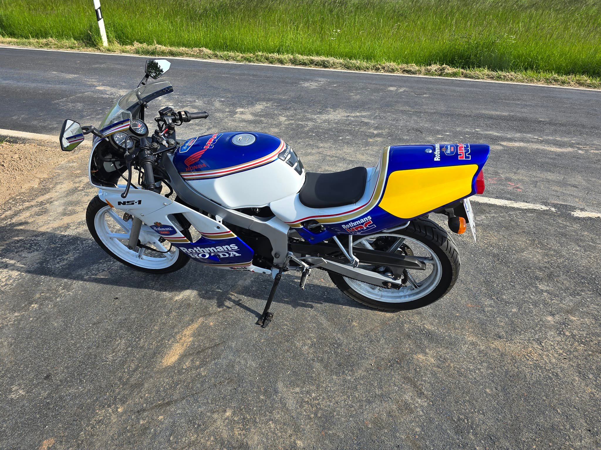 My Honda ns-1 50cc Small but effective ?