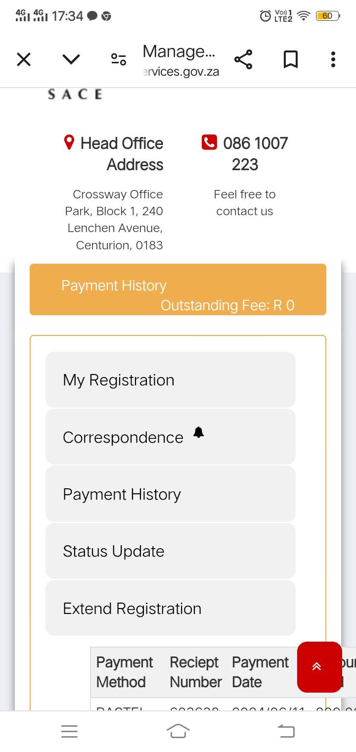 SACE - South African Council for Educators | How to check my ...