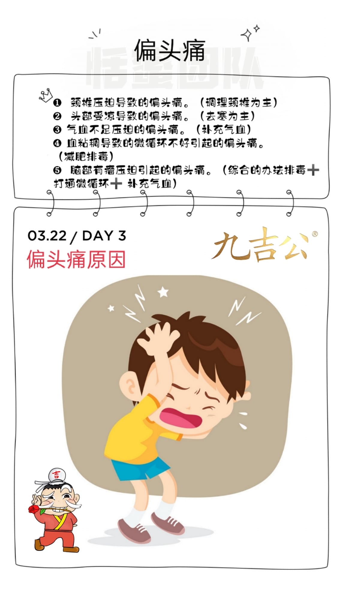 九吉公 北海 偏头痛原因 Facebook