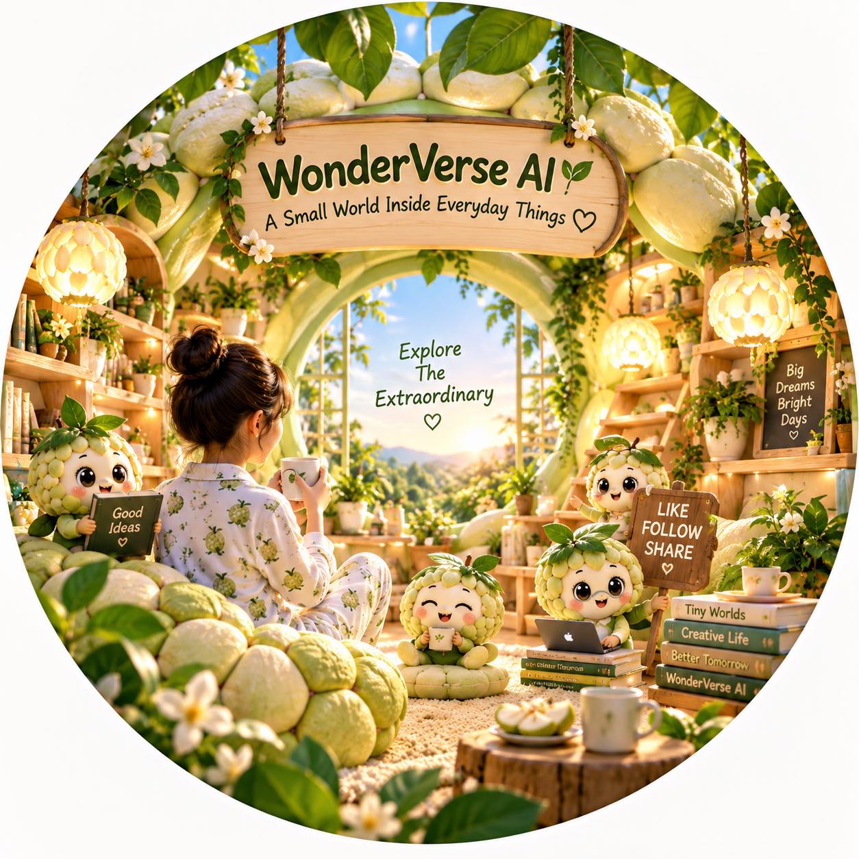What if a giant rose was hiding an entire civilization inside? 🌹 ...