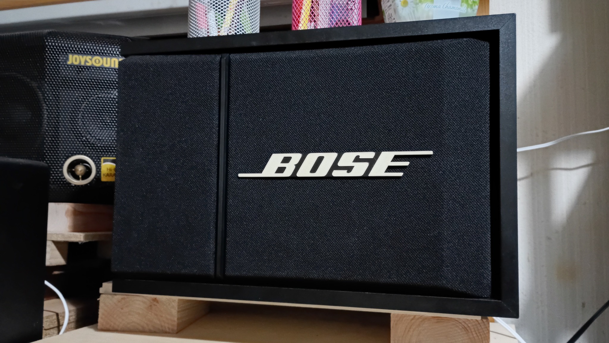 BOSE 201AVMの本設置が終わりました。DAM純正アンプ（DAM AD-5000G