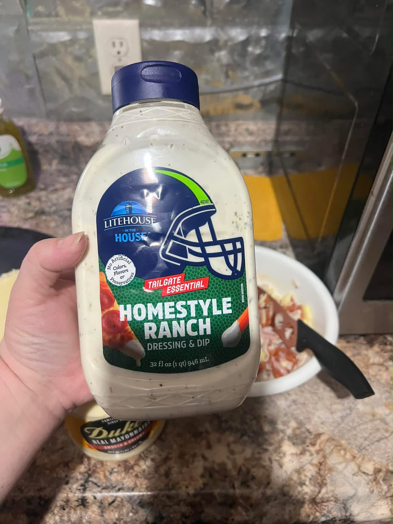 Yall this is the best ranch! Sam's Club has the huge bottles for $5