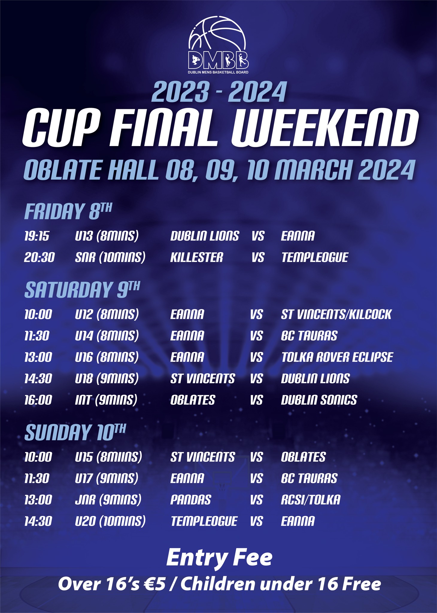 2 DAYS TO GO!!!!!!! The... - Dublin Mens Basketball Board | Facebook