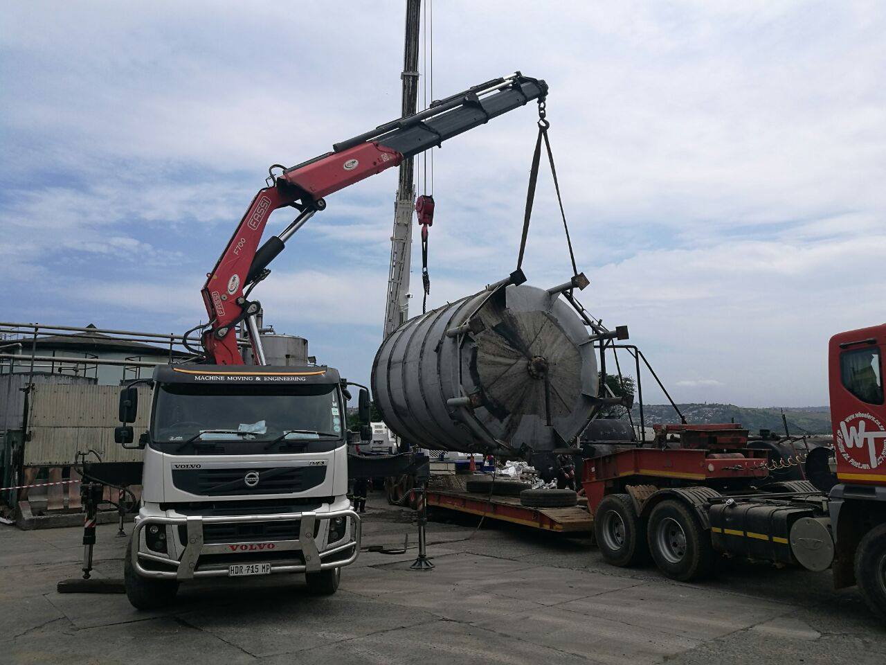The relocation of a... - Machine Moving & Engineering Group