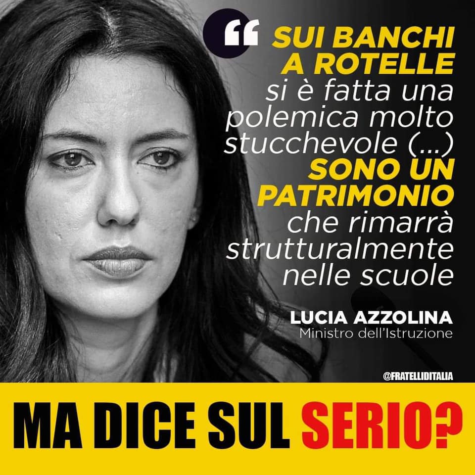 🤦🏻‍♀️Il dramma e’ che è seria! - Augusta Montaruli | Facebook