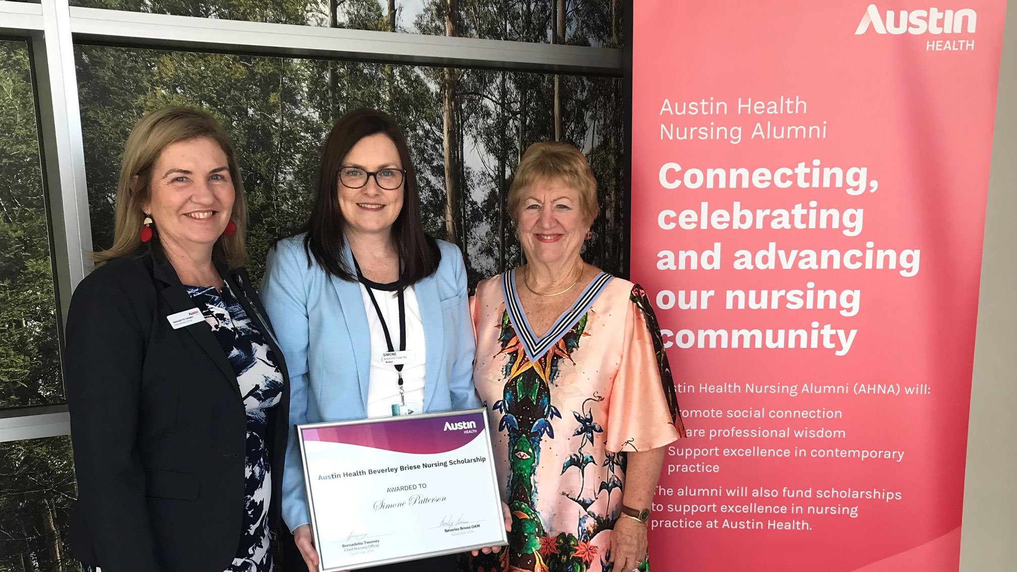 Austin Health - Congratulations to Simone Patterson who... | Facebook